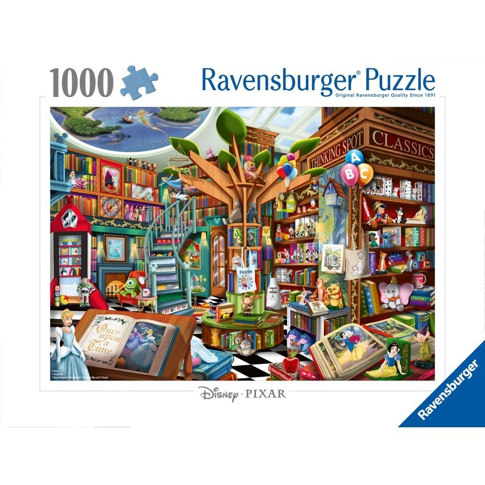 Puzzle Disney & Pixar Bookstore 1000 piezas Ravensburger