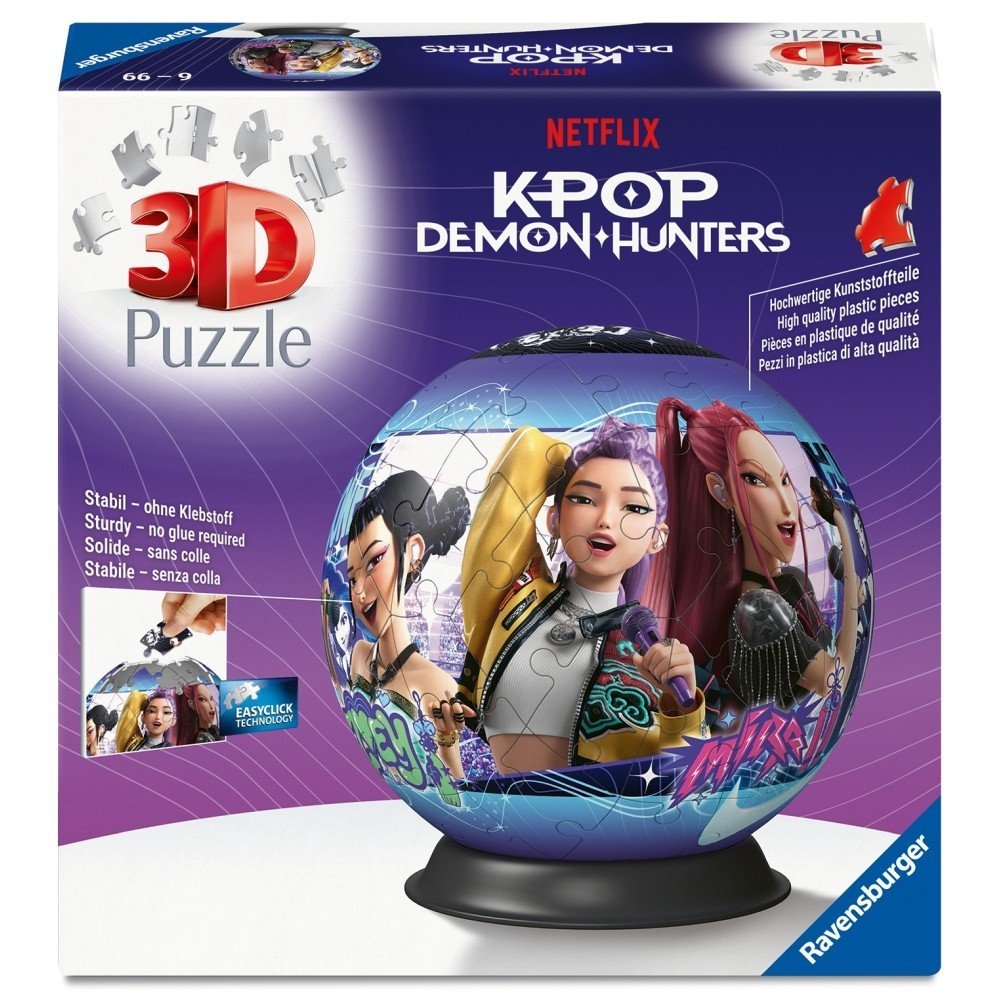 Puzzle Ball 72 piezas K-Pop Demon Hunters Ravensburger