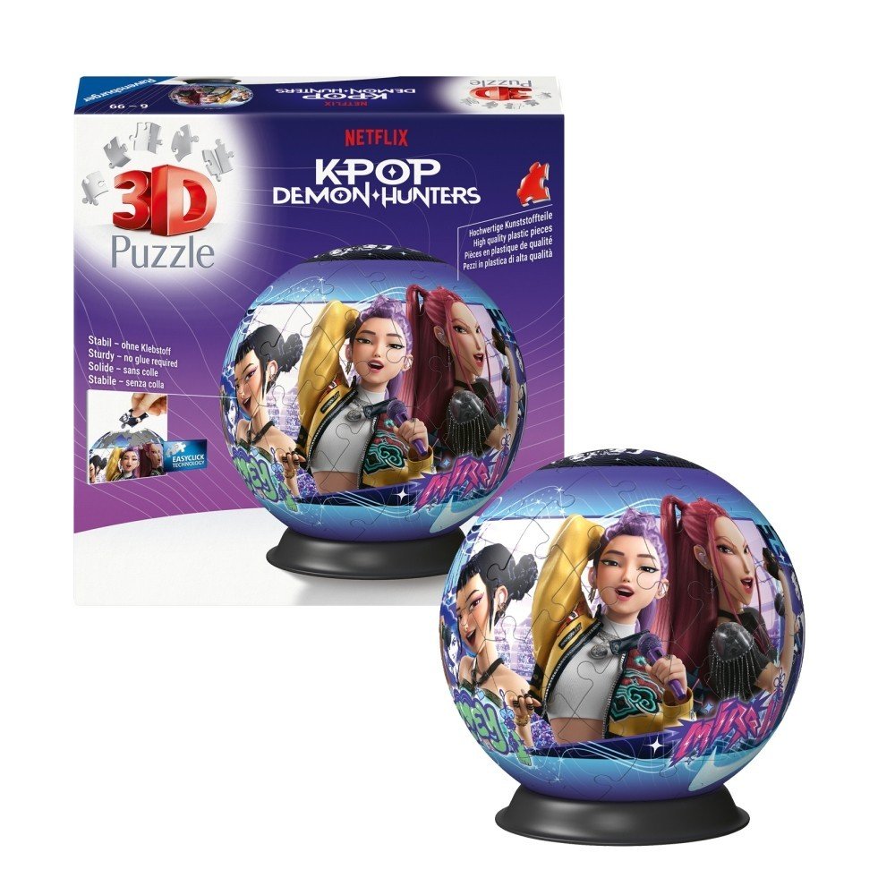 Puzzle Ball 72 piezas K-Pop Demon Hunters Ravensburger