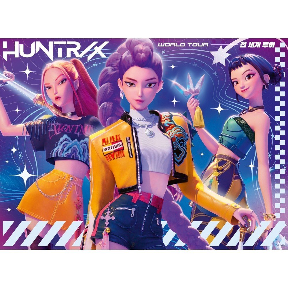 Puzzle K-pop Demon Hunters Gira Mondial XXL 150 PC