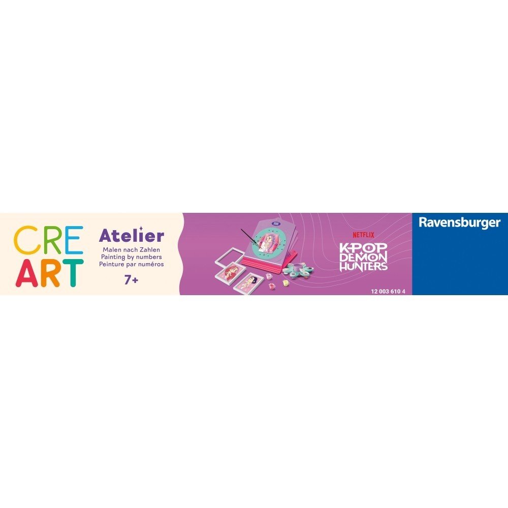 CreArt Pintar por Números Ravensburger Atelier K-pop