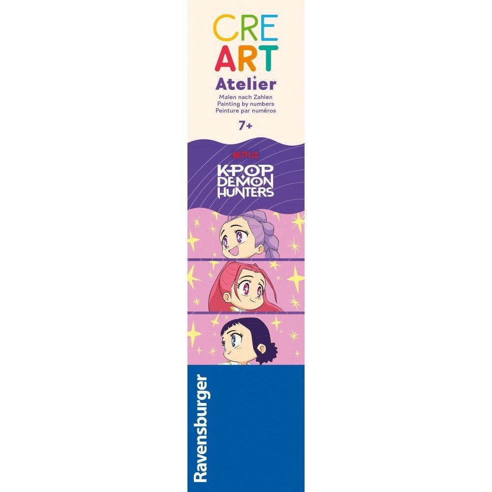 CreArt Pintar por Números Ravensburger Atelier K-pop