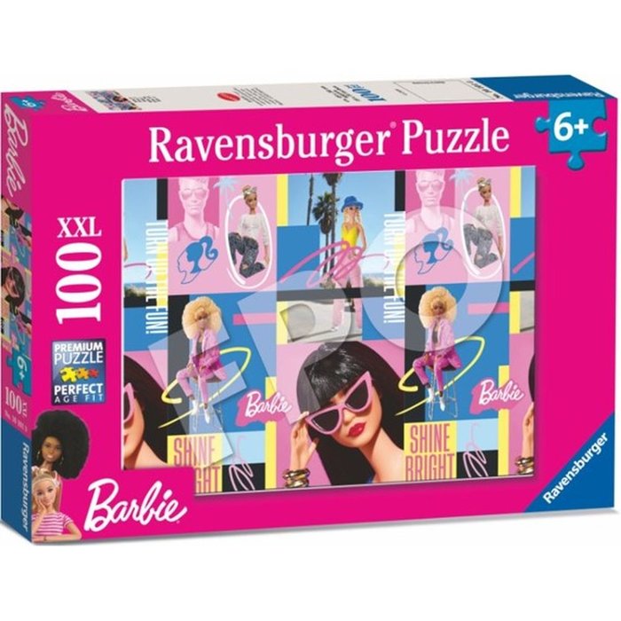 Puzzle 100 Piezas XXL Barbie Ravensburger Imagen principal del producto