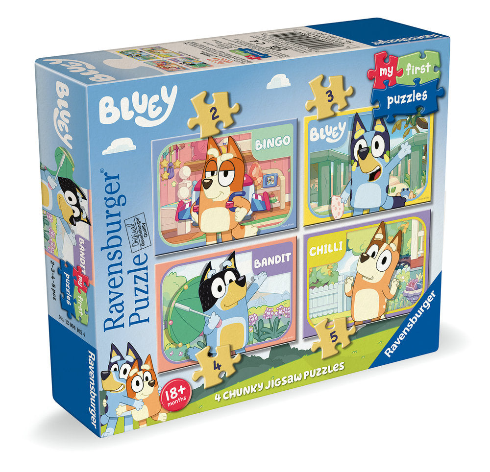Puzzle 4 en 1 My First 2-3-4-5 piezas Bluey Ravensburger