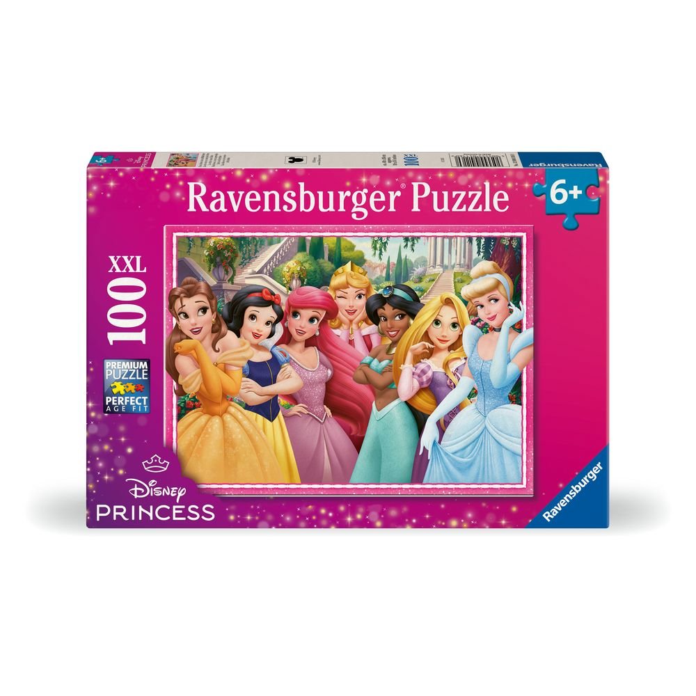 PUZZLE 100 PIEZAS XXL DISNEY PRINCESS | RAVENSBURGER PUZZLES | 1 UNIDAD | 4005555041160