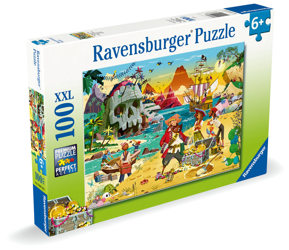 PUZZLE 100 PIEZAS XXL TESORO | RAVENSBURGER PUZZLES | 1 UNIDAD | 4005555041337 Imagen principal del producto