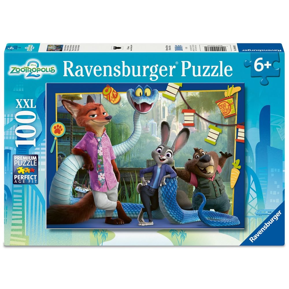 Puzzle 100 Piezas XXL Zootropolis 2 Ravensburger Imagen principal del producto