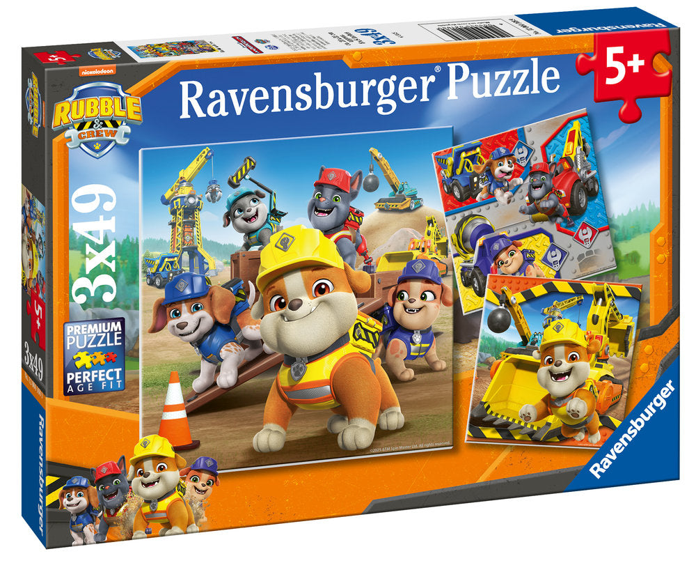 PUZZLE 3X49 PIEZAS RUBBLE AND CREW | RAVENSBURGER PUZZLES | 1 UNIDAD | 4005555041689 Imagen principal del producto
