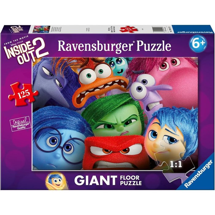 PUZZLE INSIDE OUT 2 GIANT 125 PIEZAS | RAVENSBURGER PUZZLES | 1 UNIDAD | 4005555041757 Imagen principal del producto