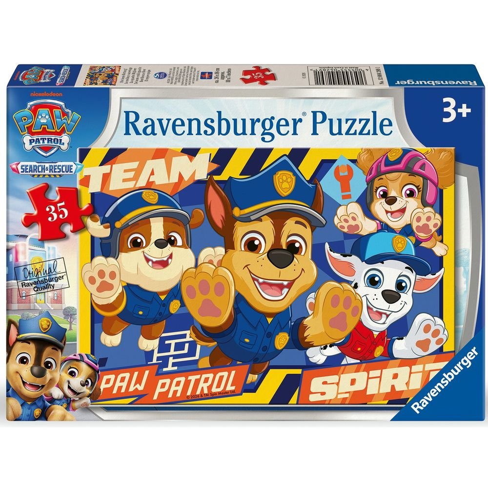 Puzzle Paw Patrol 35 piezas Ravensburger Puzzles Imagen principal del producto
