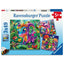 Puzzle Dragones de Jardín 3 x 49 piezas Ravensburger