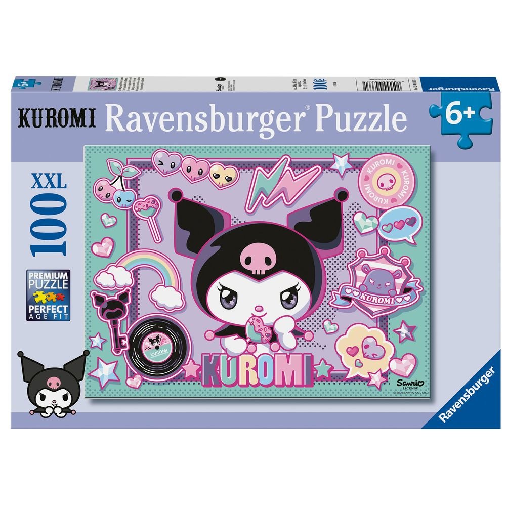 Puzzle Kuromi XXL 100 piezas Ravensburger Imagen principal del producto