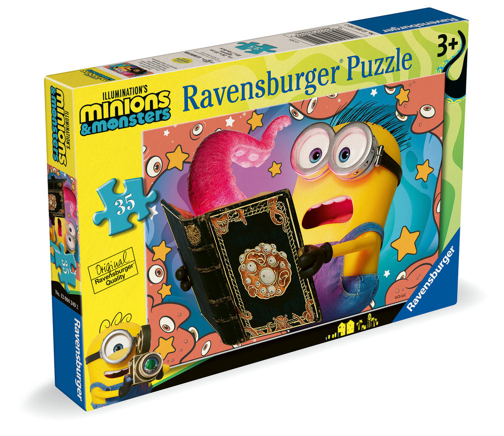 Puzzle Minions 3: 35 piezas Ravensburger Imagen principal del producto