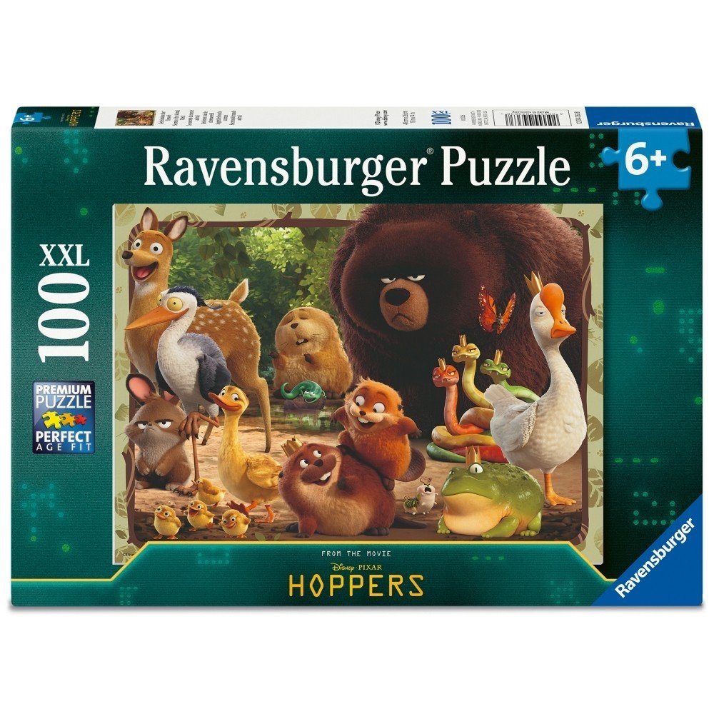 Puzzle Hoppers XXL 100 piezas Ravensburger Puzzle de gran tamaño Imagen principal del producto