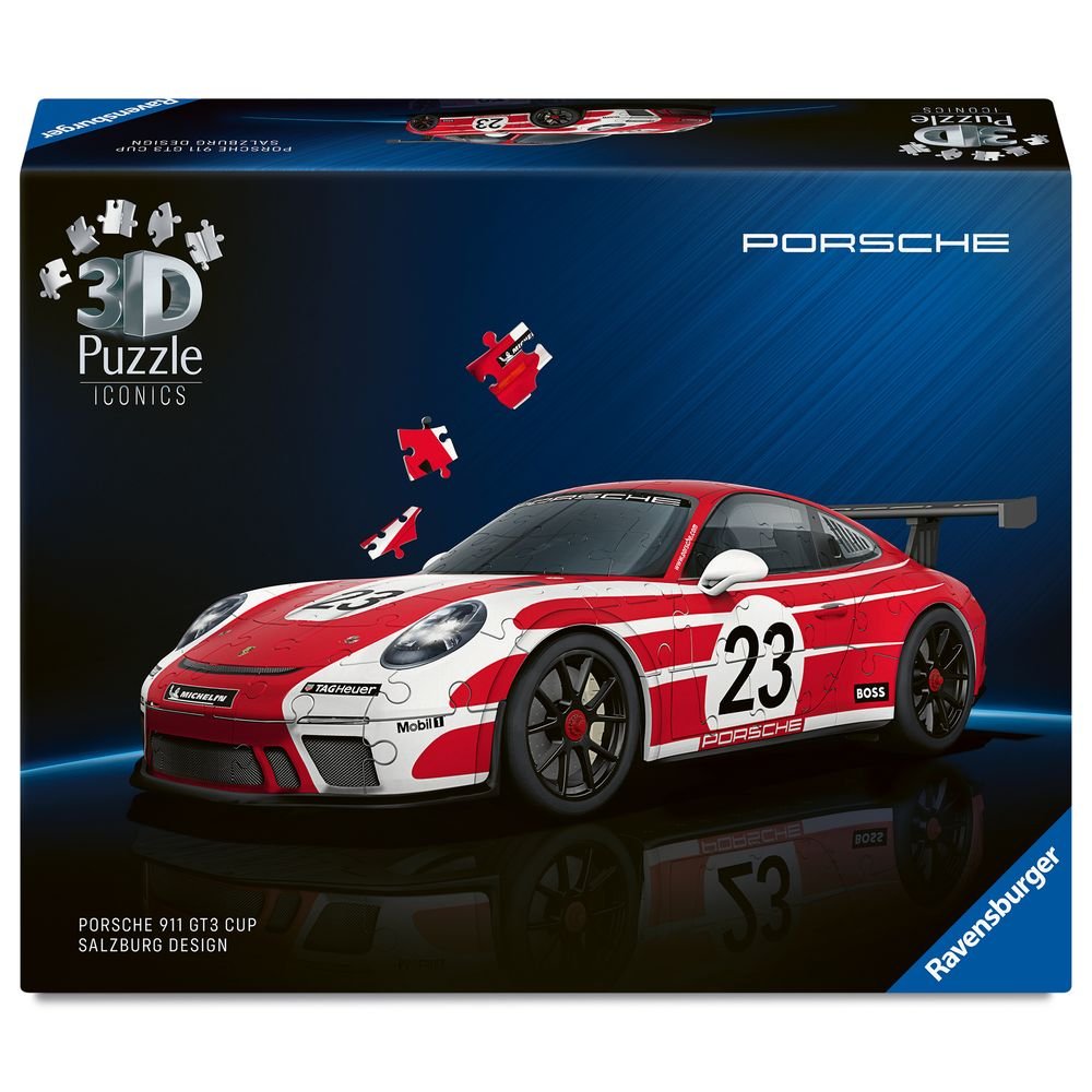 Puzzle 3D Porsche 911 GT3 Cup Salzburg Ravensburger