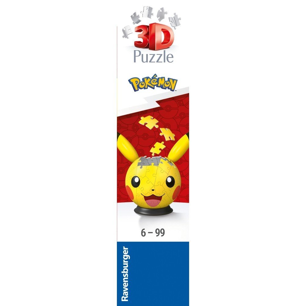 Puzzle 3D Pikachu Ravensburger - 72 piezas