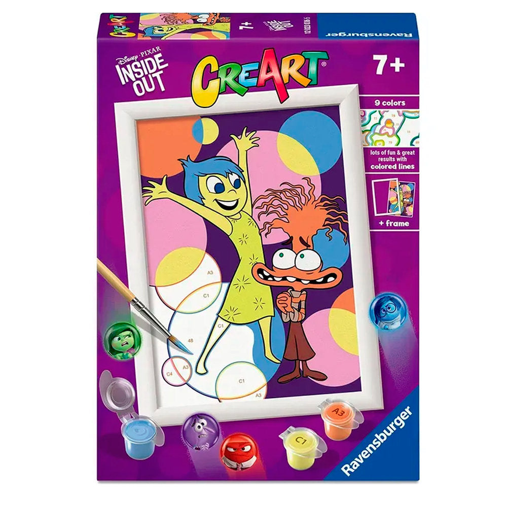 PINTAR POR NUMEROS CREART SERIE E INSIDE OUT | RAVENSBURGER GAMES | 1 UNIDAD | 4005555230366