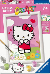 PINTAR POR NUMEROS CREART SERIE E HELLO KITTY | RAVENSBURGER GAMES | 1 UNIDAD | 4005555230373