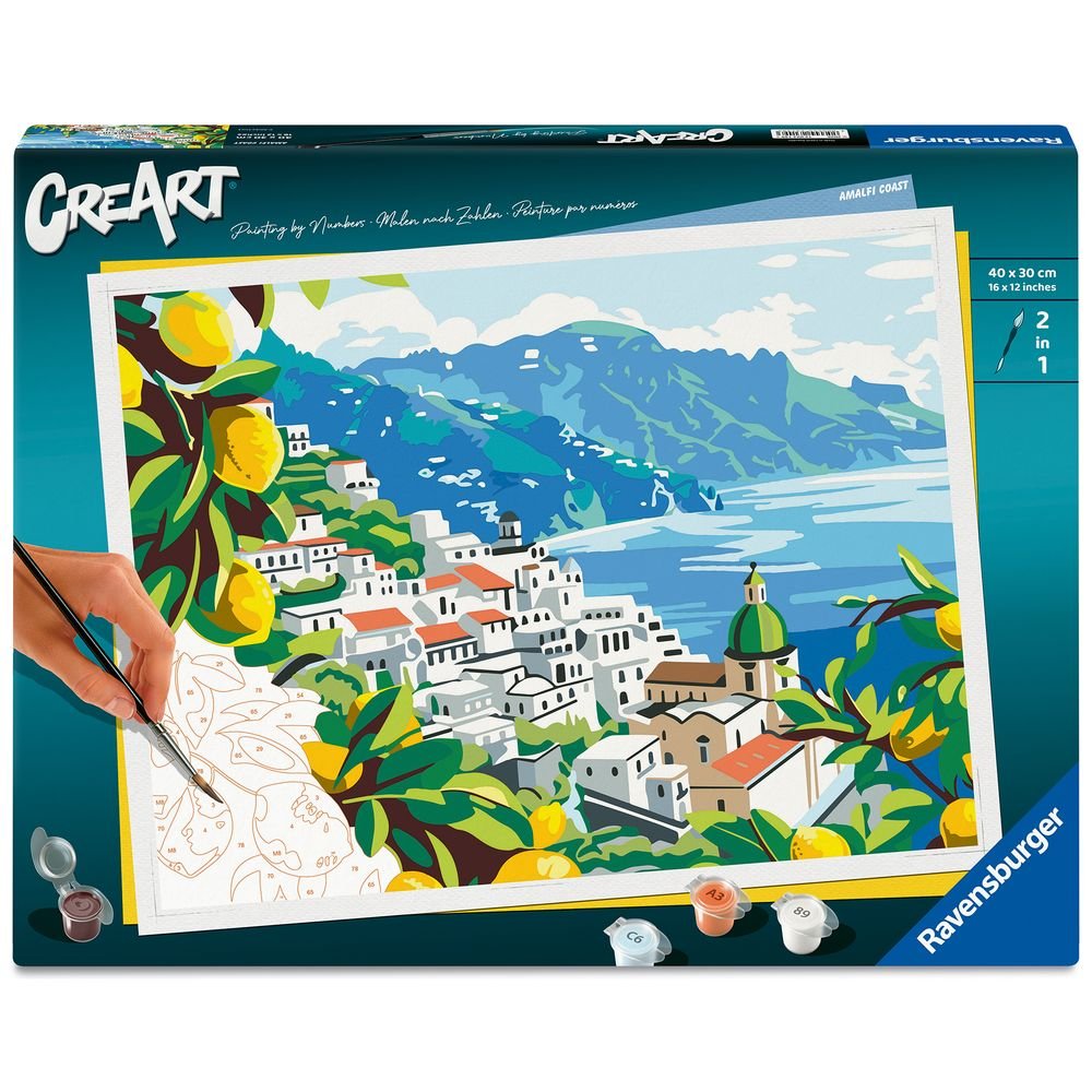 Pintar por Números CreArt Costa Amalfitana - Ravensburger