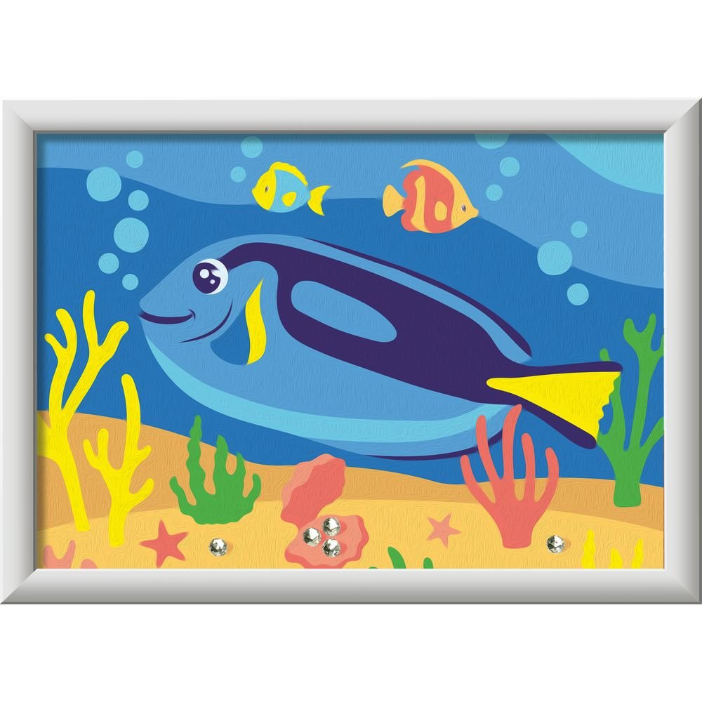 Pintar por números CreArt Pez Azul Ravensburger