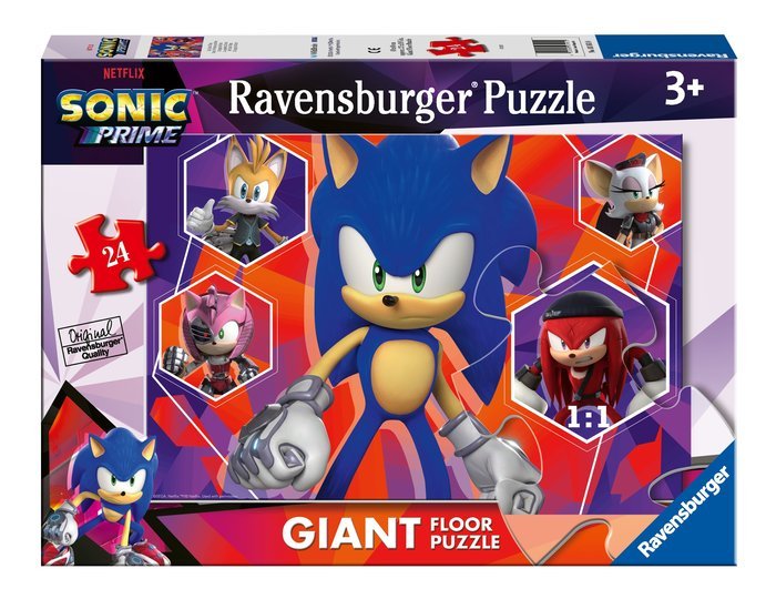 PUZZLE GIGANTE 24 PZ SONIC | RAVENSBURGER PUZZLES | 1 UNIDAD | 4005556031610 Imagen principal del producto