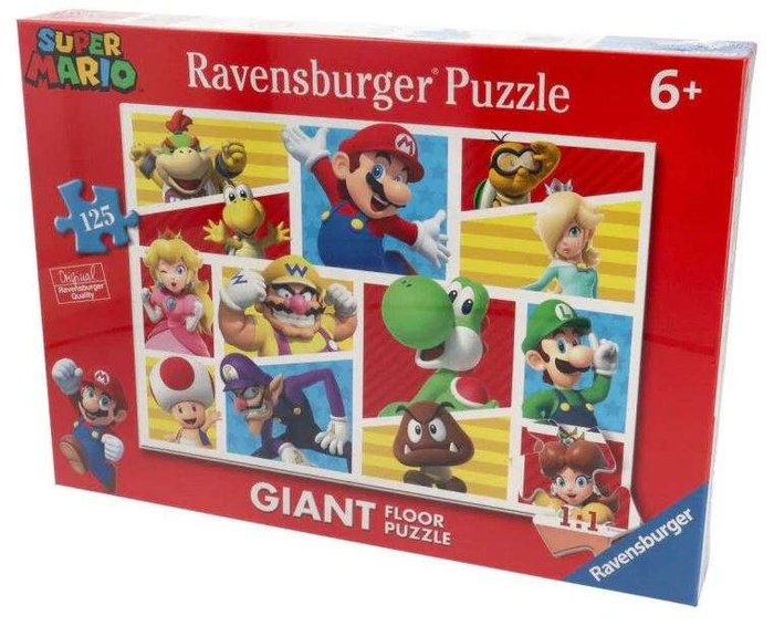 PUZZLE GIGANTE 125 PZ SUPER MARIO | RAVENSBURGER PUZZLES | 1 UNIDAD | 4005556056408 Imagen principal del producto