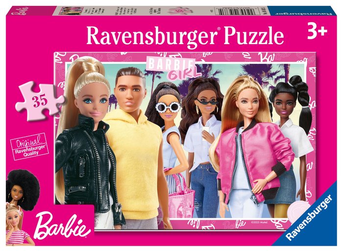 PUZZLE 35 PZ BARBIE | RAVENSBURGER PUZZLES | 1 UNIDAD | 4005556056835 Imagen principal del producto