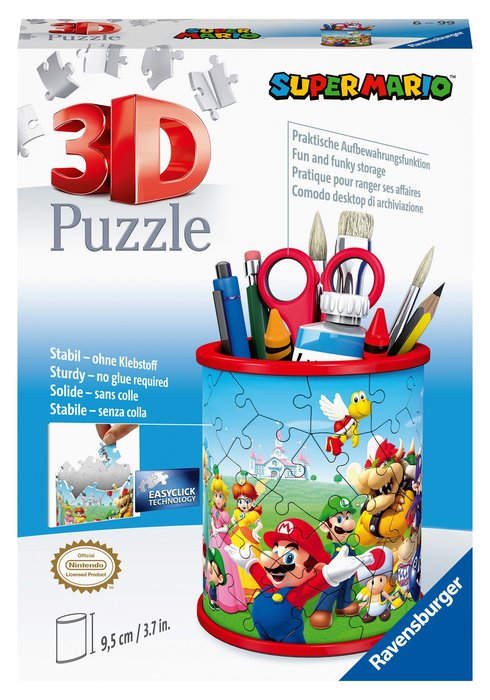 Puzzle 3D Portalapices Super Mario Ravensburger Puzzle Imagen principal del producto