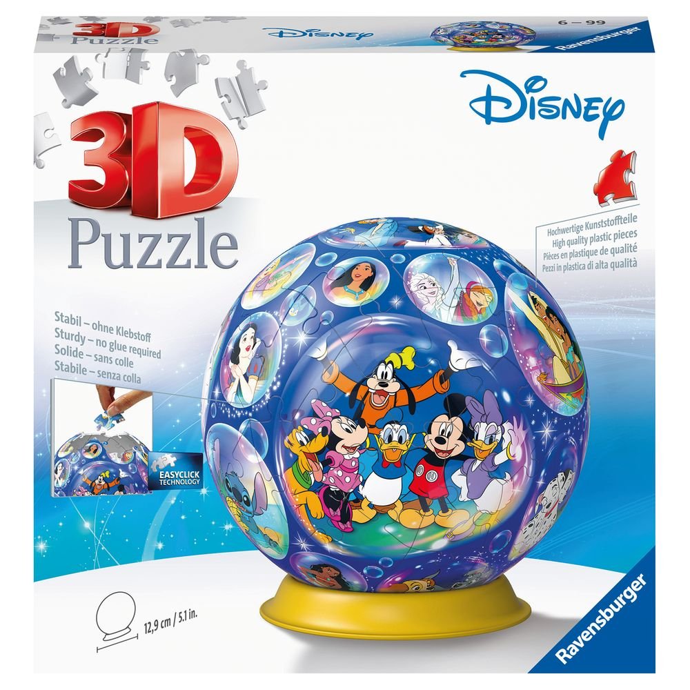 Puzzleball 72 piezas Disney Ravensburger Puzzle para niños y adultos Imagen principal del producto
