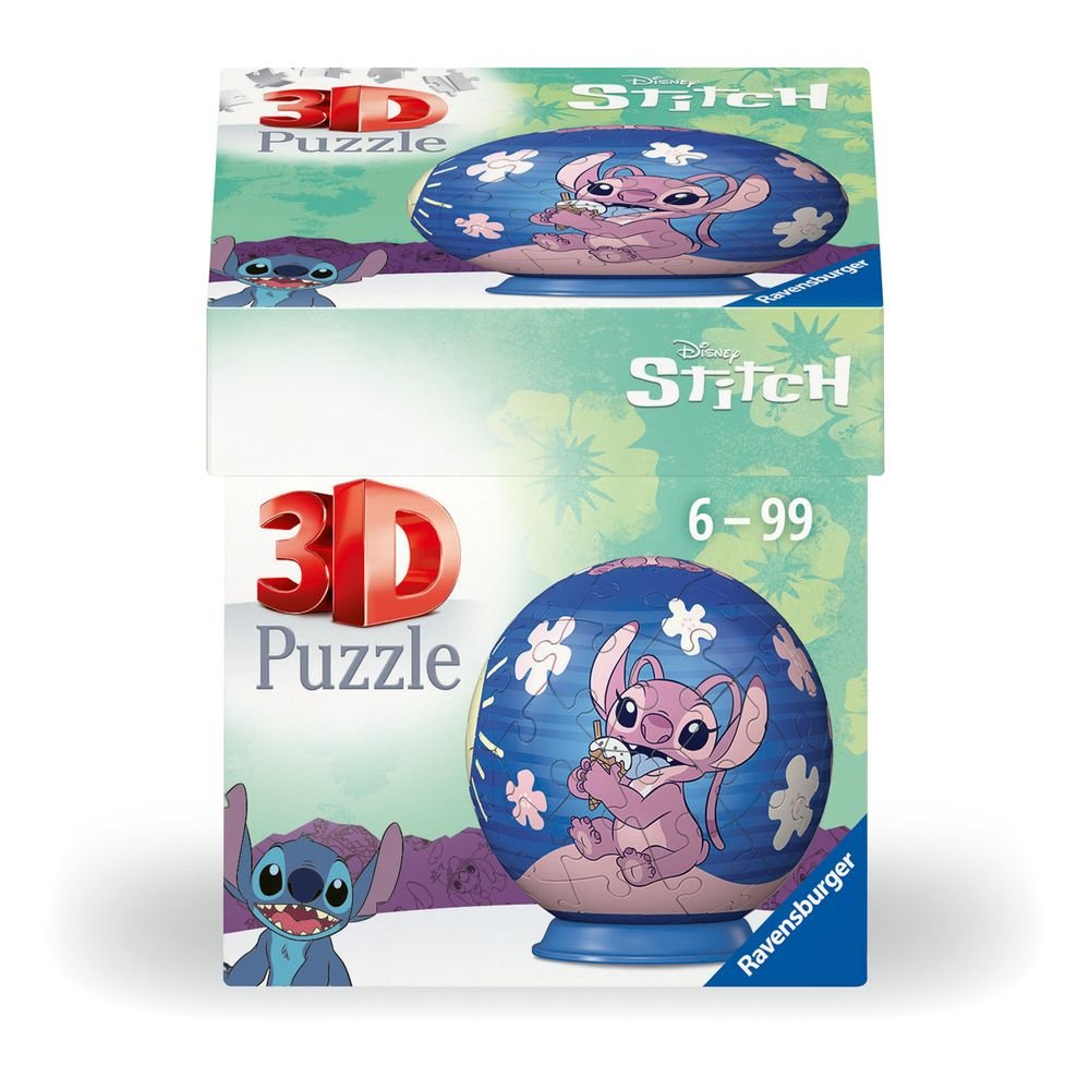 PUZZLE 3D BALL 54 PIEZAS DISNEY ANGEL | RAVENSBURGER PUZZLES | 1 UNIDAD | 4005556115983 Imagen principal del producto