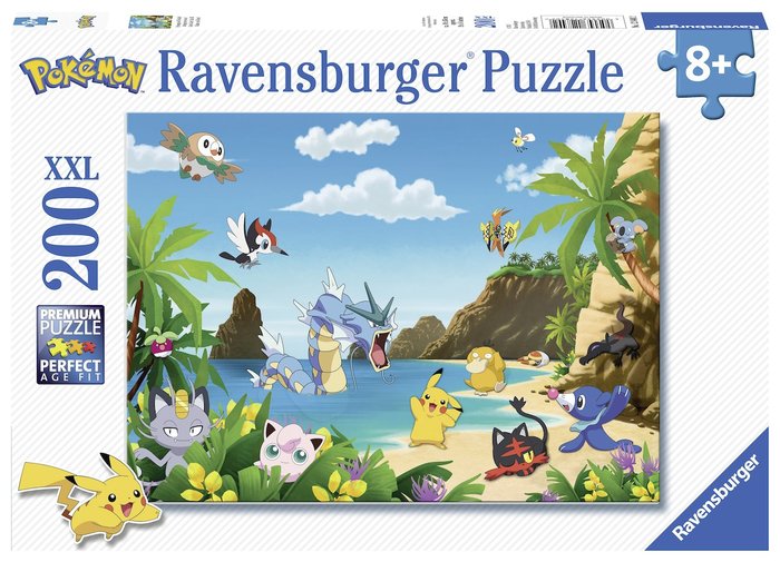 Puzzle 2D Pokemon XXL 200 Piezas Ravensburger