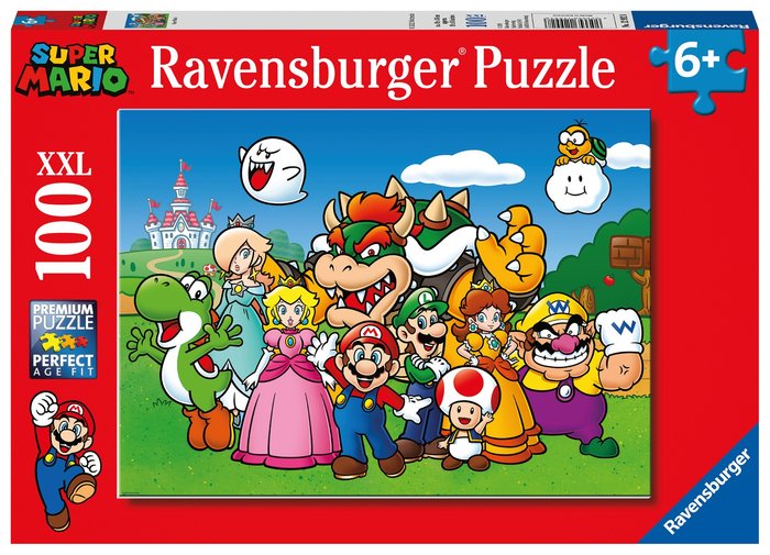 PUZZLE XXL SUPER MARIO 100 PIEZAS | RAVENSBURGER PUZZLES | 1 UNIDAD | 4005556129928 Imagen principal del producto