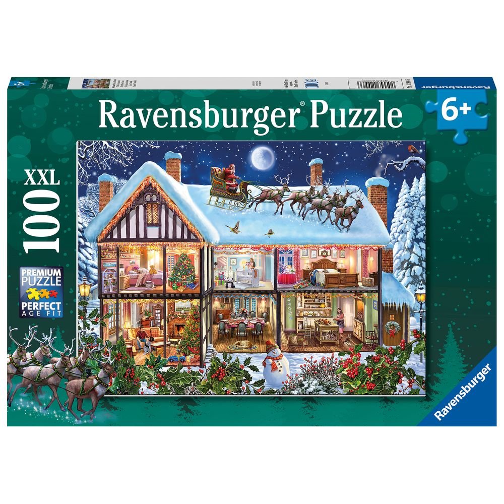 PUZZLE 100 PIEZAS XXL CHRISTMAS | RAVENSBURGER PUZZLES | 1 UNIDAD | 4005556129966 Imagen principal del producto