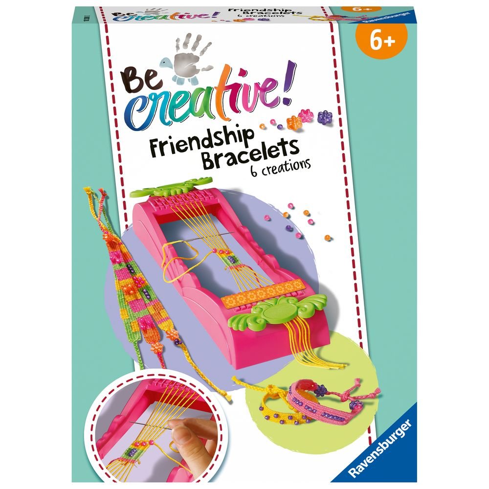 Juego Be Creative Midi Pulseras de Amistad con Telar Ravensburger Imagen principal del producto