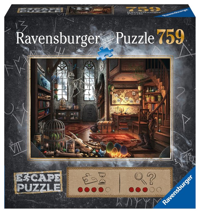 Puzzle Escape 2D Dragon 759 Piezas Ravensburger