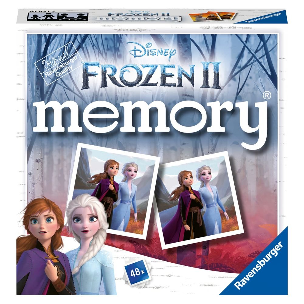 Juego Memory Pocket Frozen II Ravensburger GAMES Imagen principal del producto