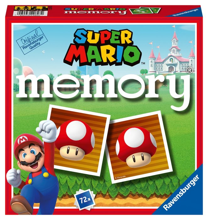MEMORY - SUPER MARIO | RAVENSBURGER GAMES | 1 UNIDAD | 4005556208272 Imagen principal del producto