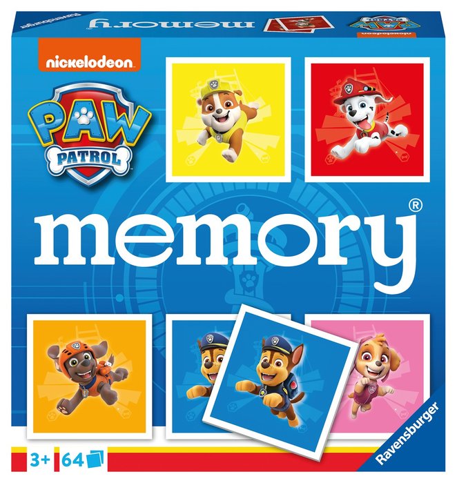 JUEGO MEMORY - PATRULLA CANINA | RAVENSBURGER GAMES | 1 UNIDAD | 4005556208876 Imagen principal del producto