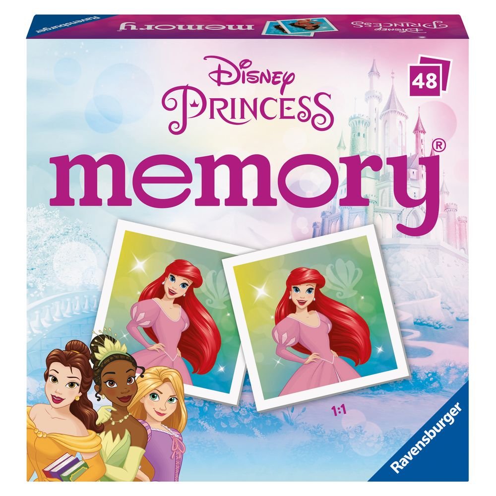 Juego Memory Pocket Disney Princess Ravensburger Games