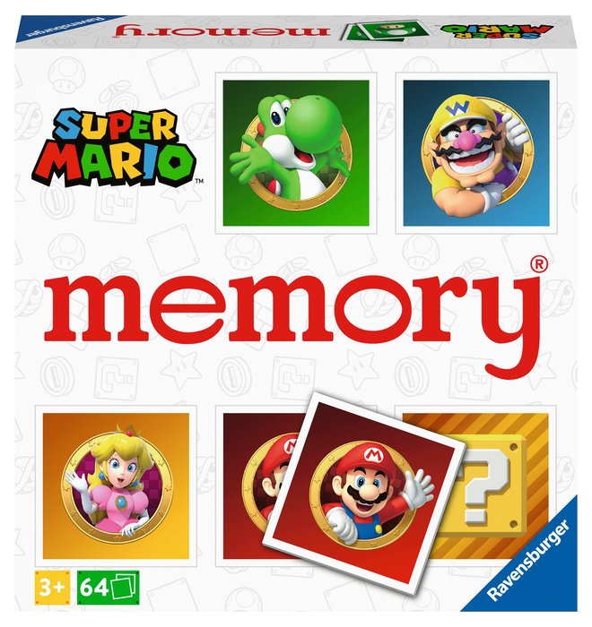 Memory Super Mario Ravensburger Juegos de Mesa
