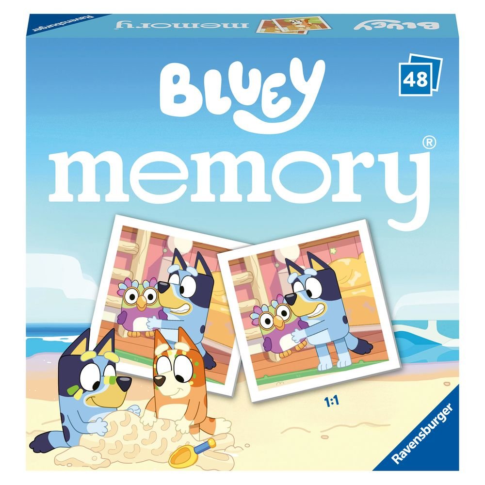 JUEGO MEMORY POCKET - BLUEY | RAVENSBURGER GAMES | 1 UNIDAD | 4005556209347
