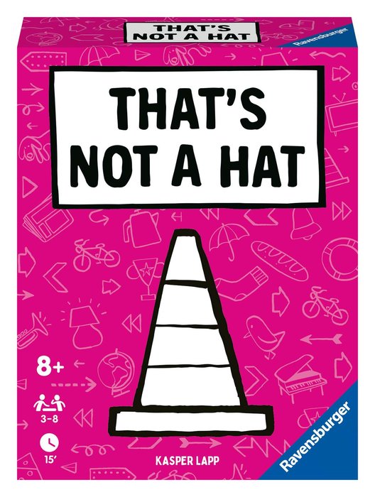 JUEGOS CARTAS THAT´S NOT A HAT! | RAVENSBURGER GAMES | 1 UNIDAD | 4005556209552 Imagen principal del producto
