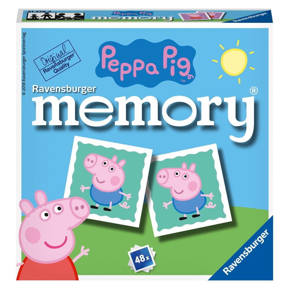 Juego Memory Pocket Peppa Pig Ravensburger Games