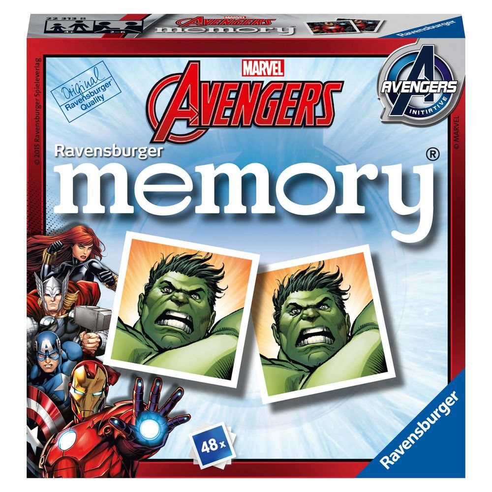 Juego Memory Pocket Avengers Ravensburger Games