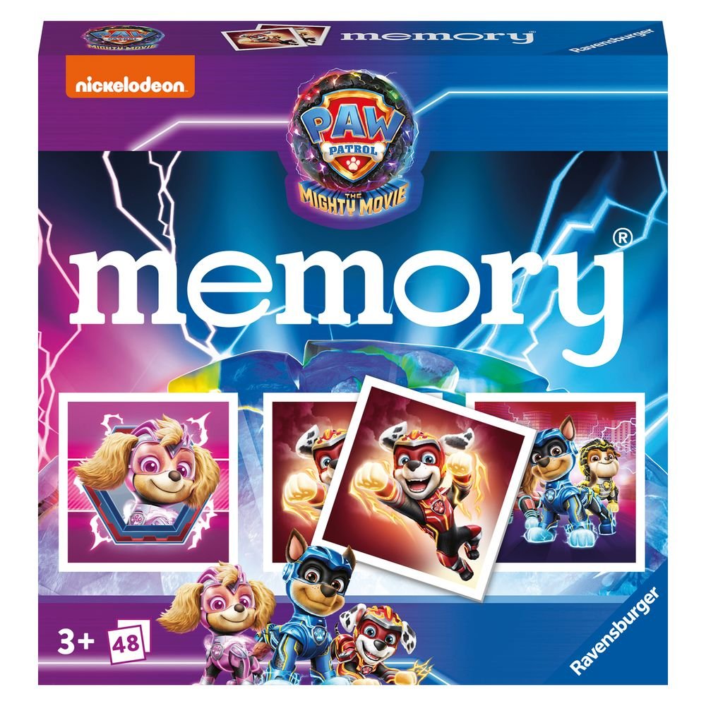 JUEGO MEMORY POCKET - PAW PATROL MIGHTY MOVIE | RAVENSBURGER GAMES | 1 UNIDAD | 4005556223770 Imagen principal del producto
