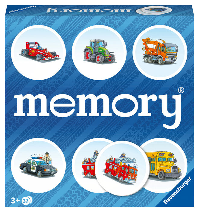 JUEGO MEMORY VEHICULOS | RAVENSBURGER GAMES | 1 UNIDAD | 4005556223787 Imagen principal del producto
