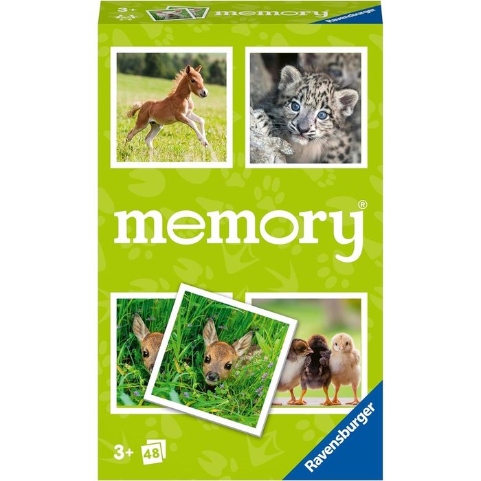 JUEGO MEMORY ANIMAL BABY BAG | RAVENSBURGER GAMES | 1 UNIDAD | 4005556224586 Imagen principal del producto