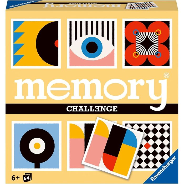 JUEGO MEMORY CHALLENGE | RAVENSBURGER GAMES | 1 UNIDAD | 4005556224623 Imagen principal del producto