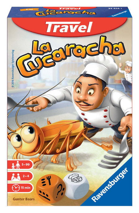 JUEGO LA CUCARACHA TRAVEL | RAVENSBURGER GAMES | 1 UNIDAD | 4005556234141