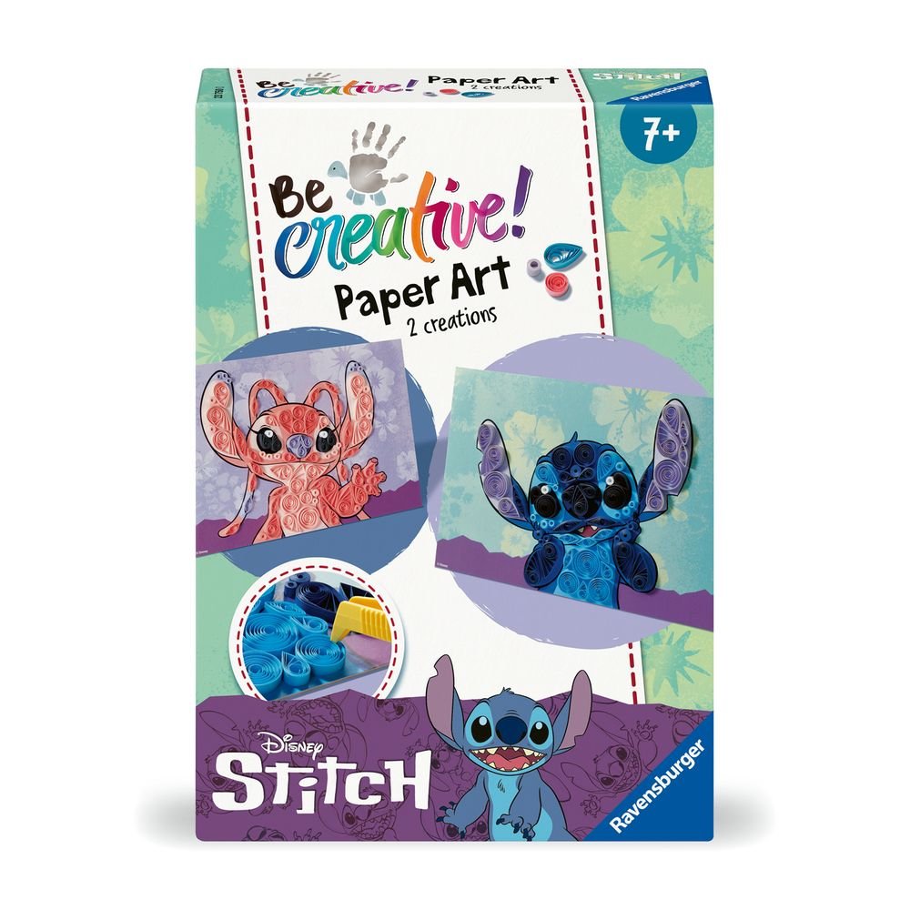 Juego Be Creative Midi Arte en Papel Stitch Ravensburger GAMES